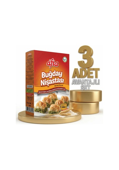 Afia Buğday Nişastası 3x150 Gr