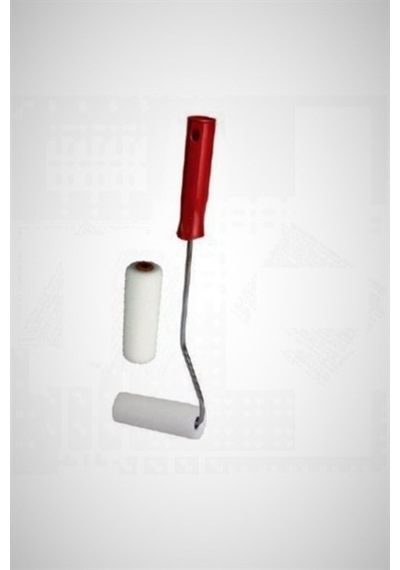 Sünger Rulo Fırça Büyük Boy 10 Cm Aparat + 2 Yedek (536991451)