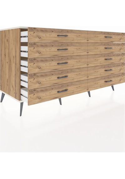 Kronos Konsol 10 Çekmeceli 176x59x99 Çam-aytaşı/çam Aytası/atlas Çam - Atlas Çam Kronos Konsol 10 Çekmeceli 176x59x99 Çam-aytaşı/çam Aytası/atlas Çam - Atlas Çam
