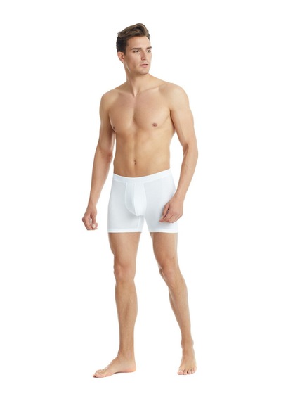Blackspade Erkek Modal Elastan Boxer Silver 9313 - Beyaz