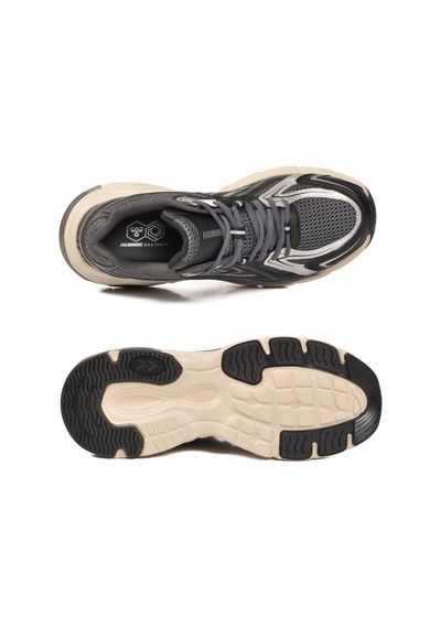 Hummel Siyah Gri Fileli Hafif Esnek Unisex Spor Ayakkabı 900794 Hml Performance 700 Siyah - Gri