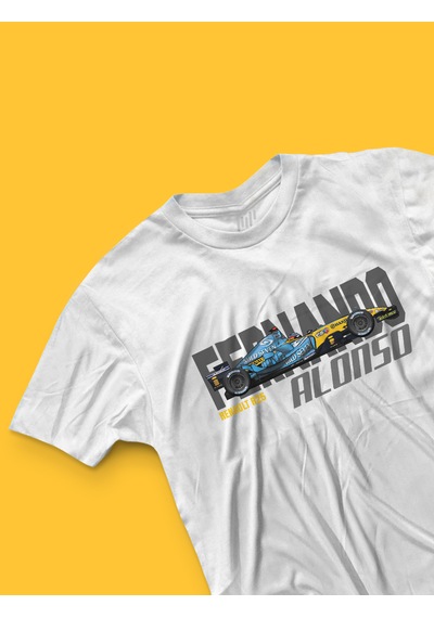 Fnbx Fernando Alonso Rn T-shirt Beyaz
