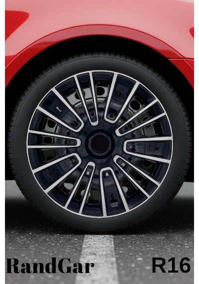 Hyundai İx35 16 İnç Jant Kapağı 4 Adet Siyah Gri C117 Rand