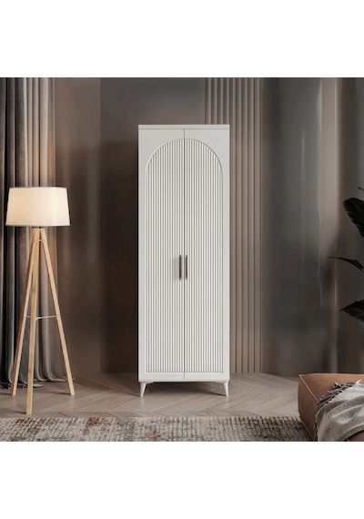 Guneystore Oslo 2 Kapaklı Komple Mdf Gardırop