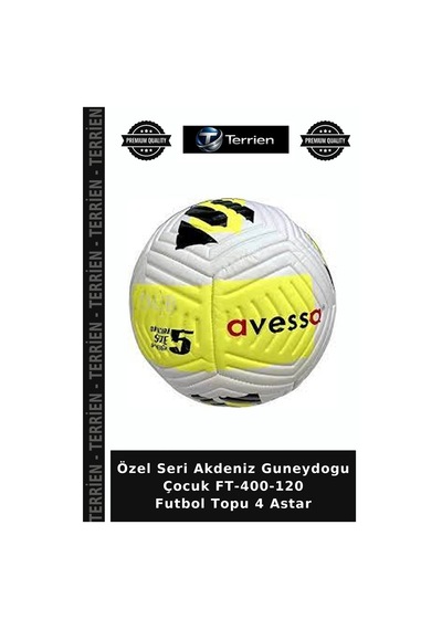 Özel Seri Akdeniz Guneydogu Çocuk Ft-400-120 Futbol Topu 4 Astar Çok Renkli
