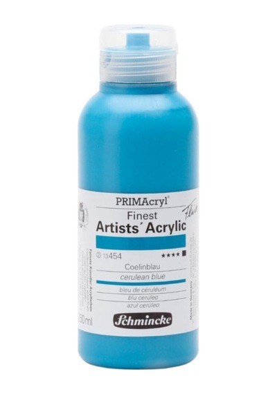 Schmincke Primacryl Artist Akrilik Boya 250 Ml Seri 2 454 Cerulean Blue