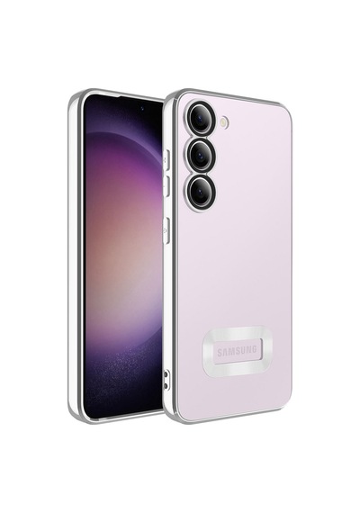 Galaxy S23 Plus Kılıf Kamera Korumalı Logo Gösteren Zore Omega Kılıf