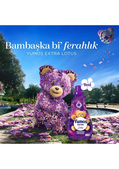 Yumoş Extra Çamaşır Yumuşatıcı Lotus 1008 Ml X4 Diğer