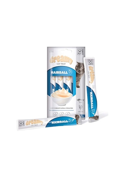 M-pets Tüy Yumağı Önleyici Krema Kedi Ödül Maması 4x15 Gr 244-30040.01