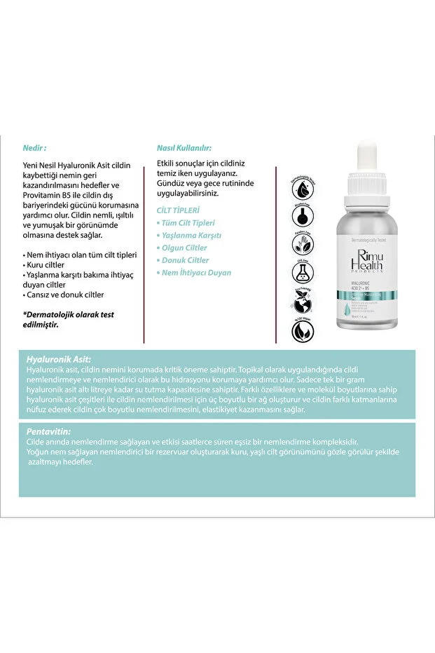 Rimu Health Products Kuru Ve Sivilcelenmeye Meyilli Ciltlere Özel Nemlendiricili Cilt Bakım Seti