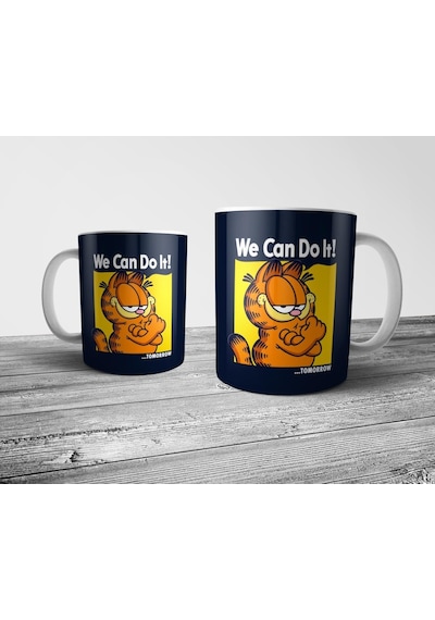 Pixxa Garfield We Can Do It! ...Tomorrow Kupa Bardak Model 1