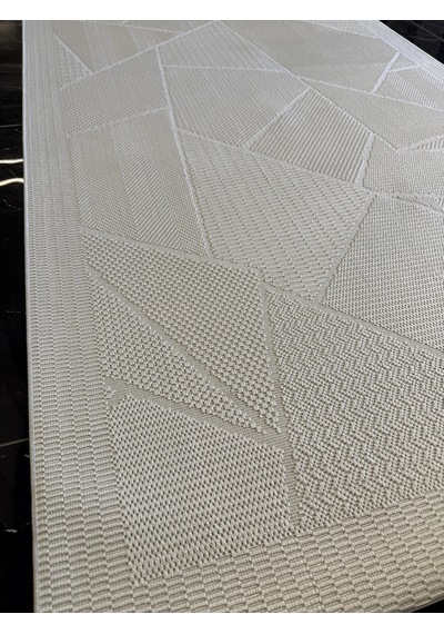 Eko Mono Mno Lux 01 Grey Hav Toz Vermez Kaymaz Tabanlı Şık Kilim Gri