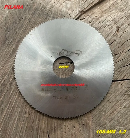 Pılana 105mm Sunta Mdf Kesici Alüminyum Profil Metal Kesme Testeresi 1,2mm Cze