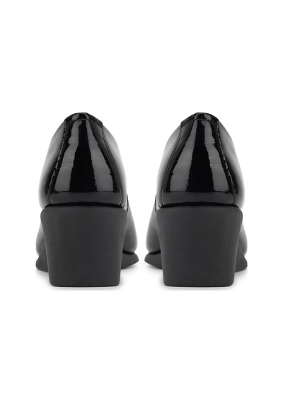 Relax Anatomic Tnc Luxury Kadın Hakiki Deri Siyah Comfort Ayakkabı 611 Et9601-03 Bn Ayk Sk26-27 Black Patent