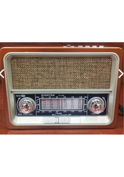 Everton Rt-359 Fm-am-sw-usb&tf Player Güneş Enerjili Nostaljik Radyo