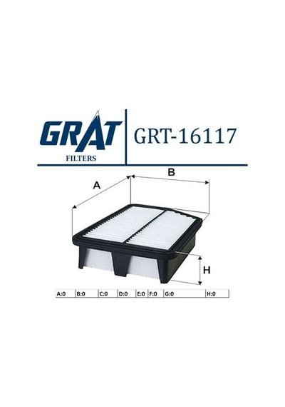 Grat 16117 Hava Filtresi Ix35 1112 Sportage 11 11 281102s100