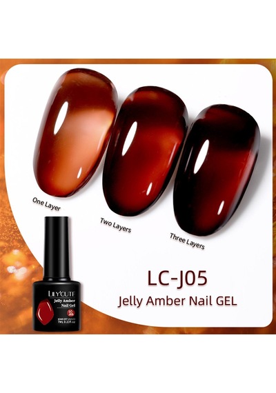 Lily Cute Amber Serisi Kalıcı Oje Lc-j05 55725