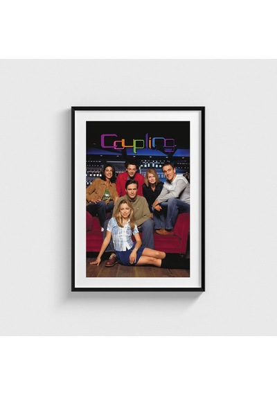 Coupling Dizi Posteri Tablo Çerçeveli Poster Duvar Dekorasyonu Siyah Çerçeveli Tablo Siyah Çerçeveli Tablo Dn11d551sıyah