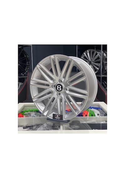 15 İnç 4x114 Uyumlu Bentley Silver Jant Modeli 4adet