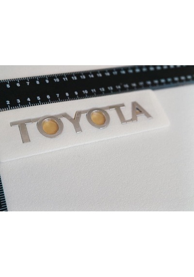 Toyota Auris Uyumlu Toyota Krom Bagaj Yazısı 3m 3d Abs