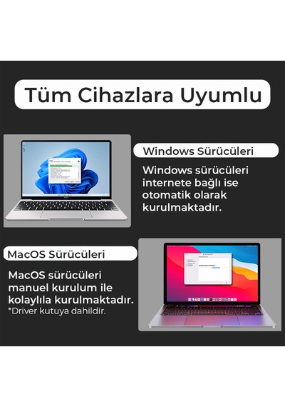 NPO NPM680 14" FHD 1080p IPS Type-C Taşınabilir Dizüstü 3lü Monitör Çoklayıcı Notebook Monitör