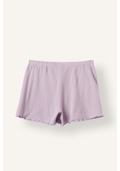 Defacto Regular Fıt Kısa Kollu 2li Pijama Takım I3482ax26aupr336 Mor-pr336