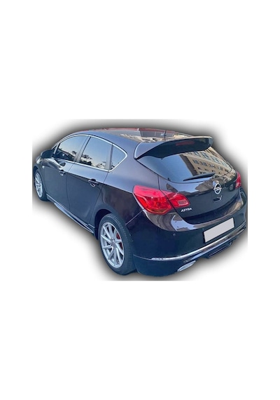 Opel Astra J Uyumlu Yedek Parça Spoiler - Piano Black