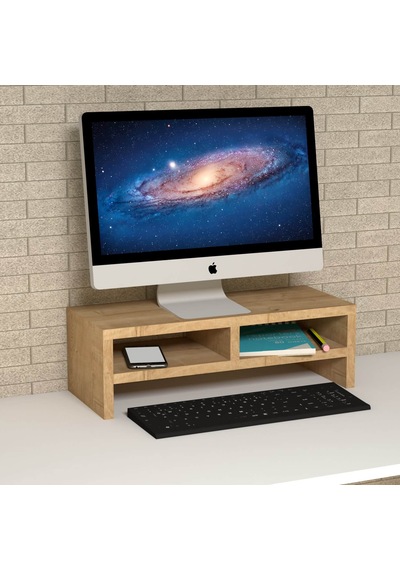 Emkawood Eliz Monitör Yükseltici Laptop Sehpası