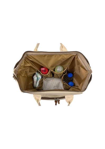 Monaco Baby Bag Baskılı Anne Bebek Bakım Sırt Çantası Çok Renkli
