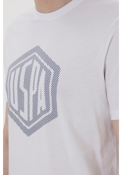 U.S. Polo Assn. Erkek Regular Fit Bisiklet Yaka Beyaz Tişört 50300382-VR013 U.S. Polo Assn. Erkek Regular Fit Bisiklet Yaka Beyaz Tişört 50300382-VR013