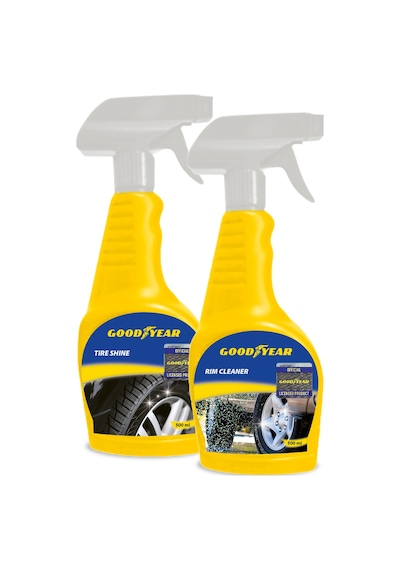 Goodyear Goodyear Lastik Parlatıcı Ve Jant Temizleyici Seti 500 Ml