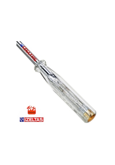 İzeltaş Elektrik Kontrol Kalemi Düz Uçlu Kisa Boy 135 MM
