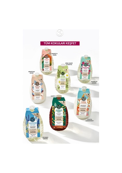 Yves Rocher Eko Refill Yedek Duş Jeli-nemlendirici Enerjik Frambuaz Nane- Sls,sles İçermez,vegan- 600ml Diğer