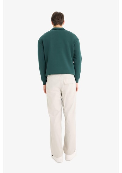 Defacto %100 Pamuk Wide Leg Paraşüt Pantolon E8729ax25aubg766 Bej