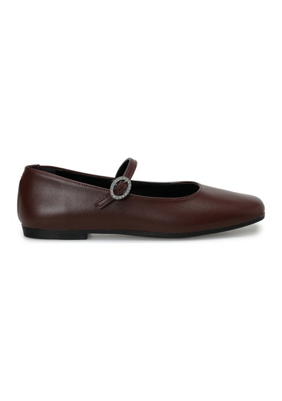 Butigo 24k-128 Bordo Kadın Babet 000000000102710644
