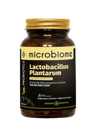 Microbiome Lactobacillus Plantarum 30 Kapsül