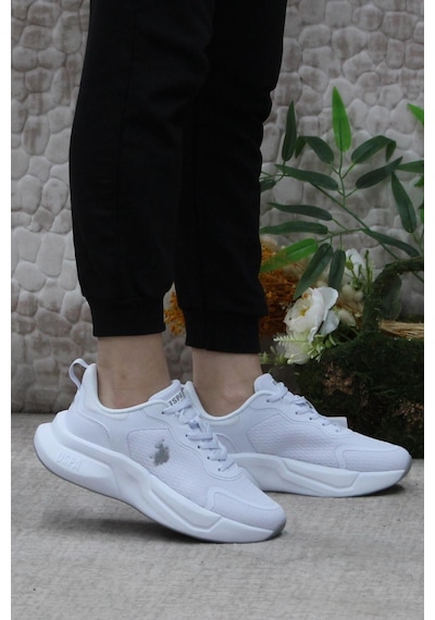 U.s. Polo Assn. Wılly Wmn Beyaz Rahat Hafif Kadın Spor Ayakkabı 001