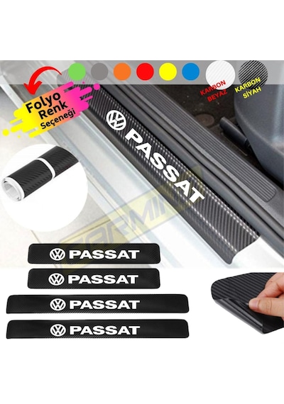 Volkswagen Passat Kapı Eşiği Sticker (4 Adet) New (282400950)