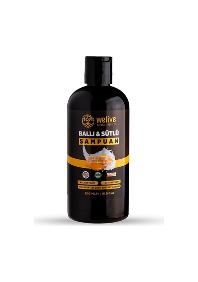 Ballı & Sütlü Şampuan 500 Ml Tüm Saç Tipleri