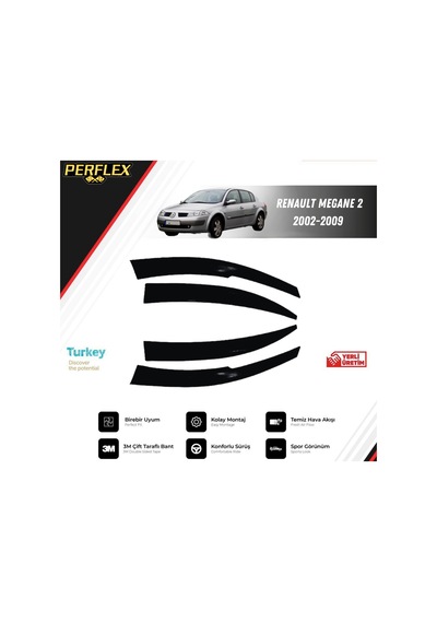 Cam Rüzgarlığı V2 Mugen Renault Megane 2 2002-2009