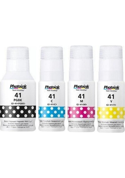 Photoink Canon G3420 4 Renk Mürekkep 135 Ml - 70 Ml Gı-41