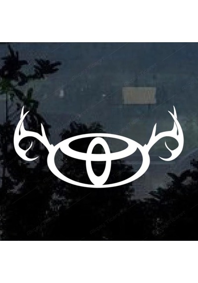Toyota Sticker Toyota Boynuz Sticker Araba Sticker