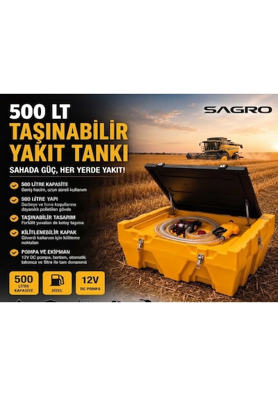 Sagro 500 Litre Yakıt Tankı