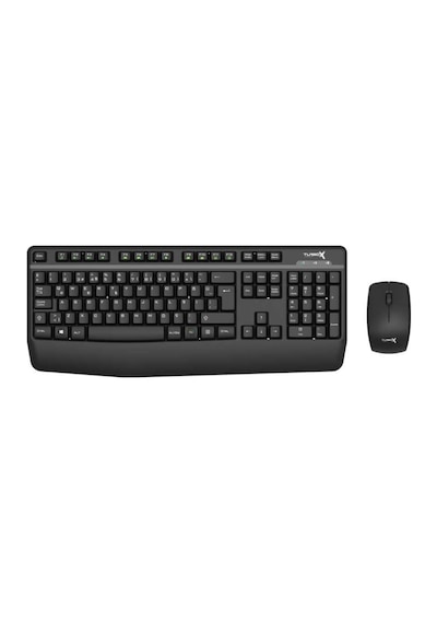 Turbox Workeys Office Usb Kablosuz 2.4ghz Siyah Multimedya Standart Q Kablosuz Klavye Ve Mouse Lazer