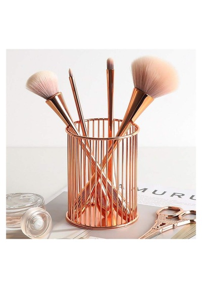 Acornia Rose Gold Şelale Kalemlik - Fırçalık Bakır - Bronz