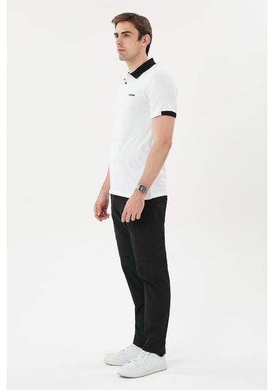 Ayessa Erkek Polo Yaka T-shırt 1412036 Beyaz