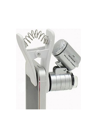 Evrensel Led Işıklı Mini Cep Mikroskobu, Tüm Kameralı Telefonlar Için No:9882w 47384