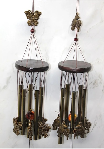 Metal Rüzgar Çanı Alk3504 Beyaz