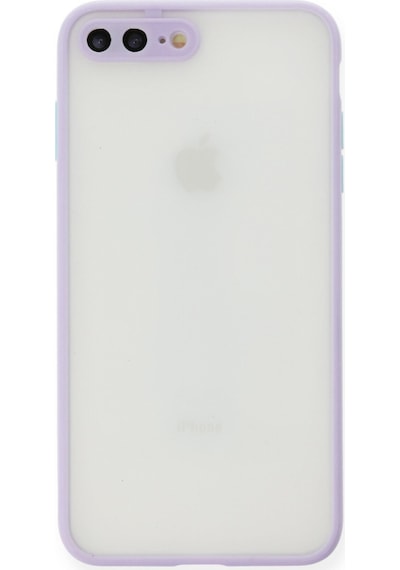 Apple iPhone Uyumlu 7 Plus Kılıf Montreal Silikon Kapak - Mor Bzsxx00 1