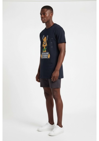 Gmail Future Gen Pluto Erkek T-shirt 141509 SİYAH